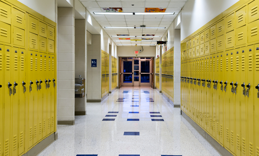 school hallway