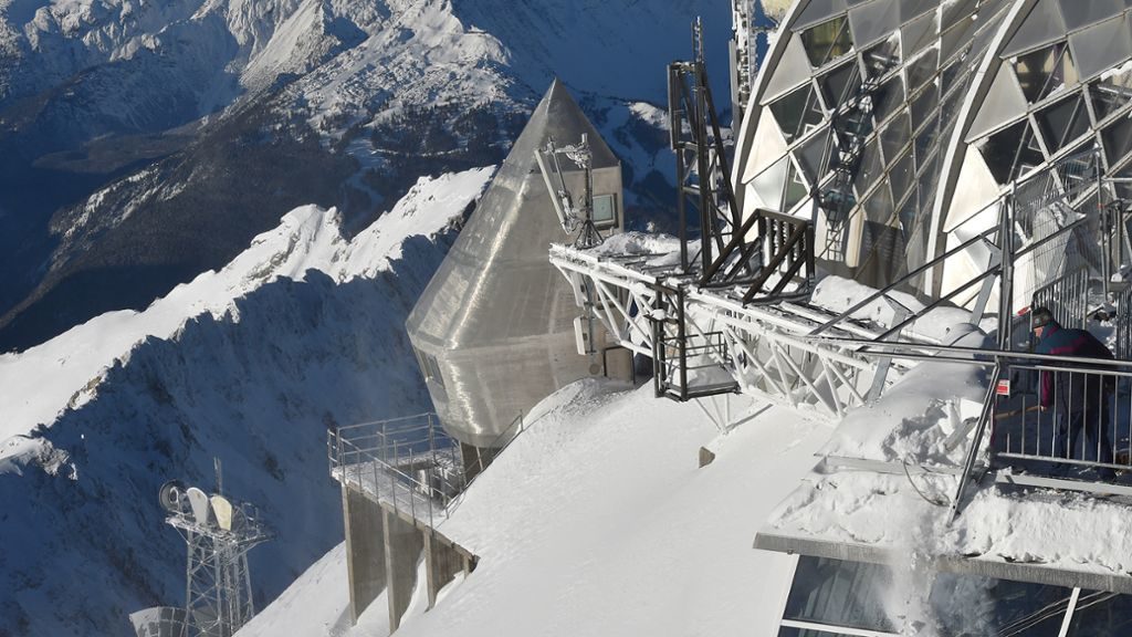 Minus 30.5 degrees were measured on the Zugspitze
