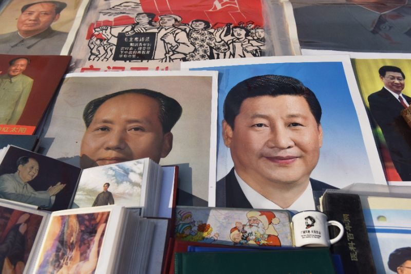 Click to enlarge Xi Jinping Mao Zedong