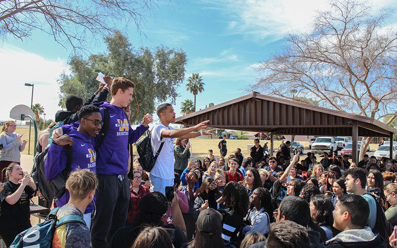 Click to enlarge mesa high school walkout