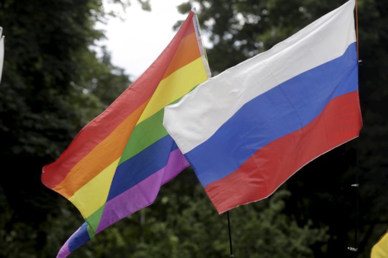 russia gay flag