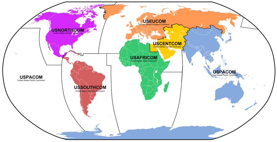 Click to enlarge CENTCOM map