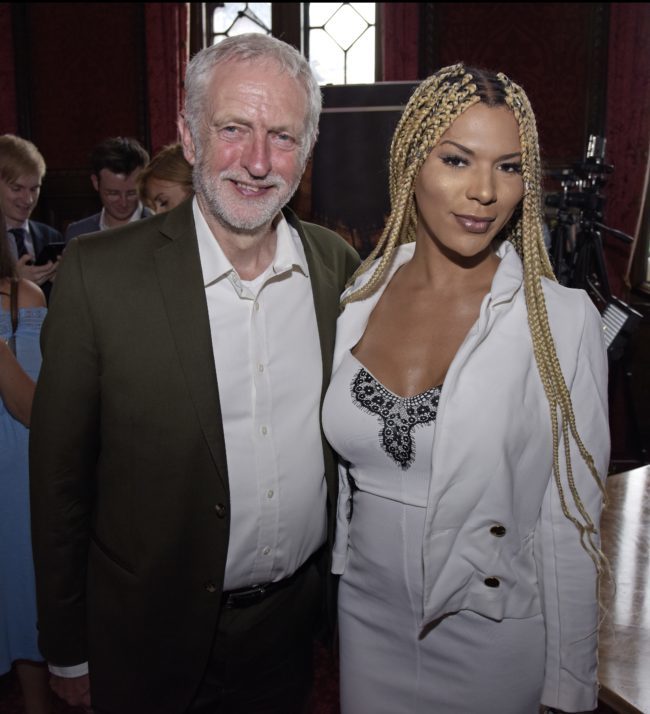 Click to enlarge Jeremy Corbyn Monroe Bergdorf