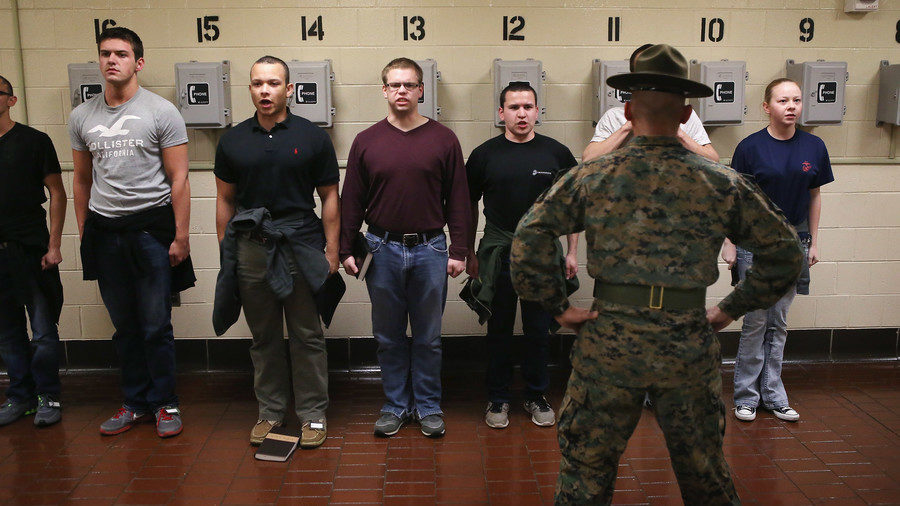 Click to enlarge army recruits