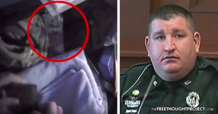 cop caught body cam robbery