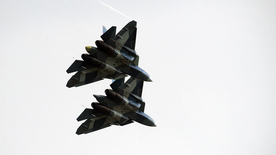 Russian Su-57 fighters
