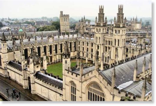 Click to enlarge Oxford University
