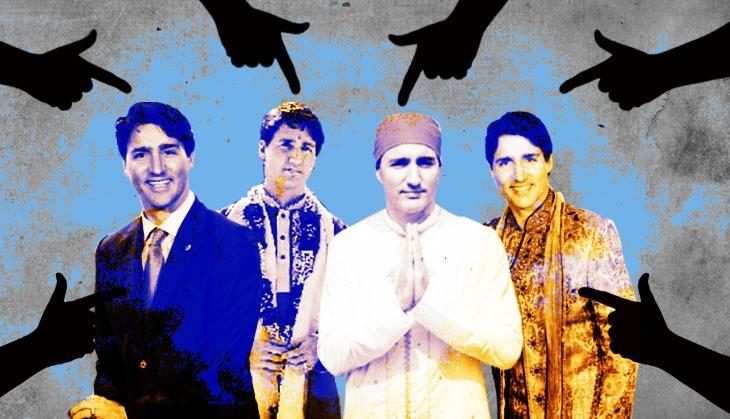 Click to enlarge Trudeau in India