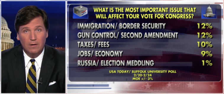tucker carlson poll error