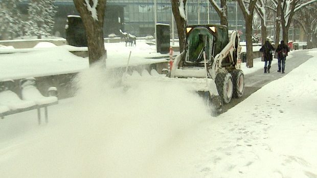 Click to enlarge A 72-hour snow route parking ban has been called for 10 a.m Sunday.