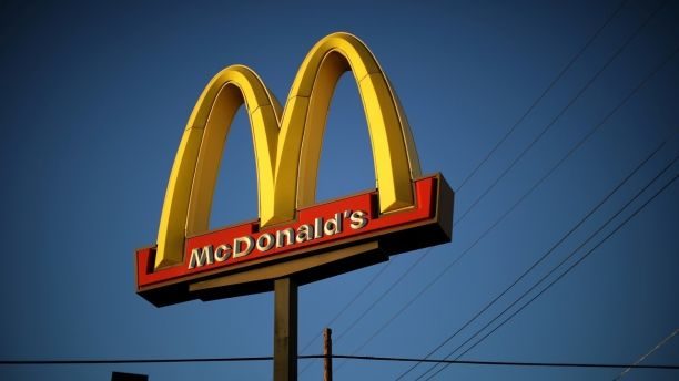 Click to enlarge McDonald's sign