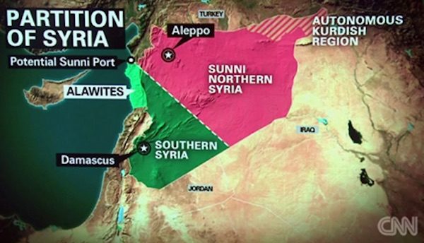 Syria divided