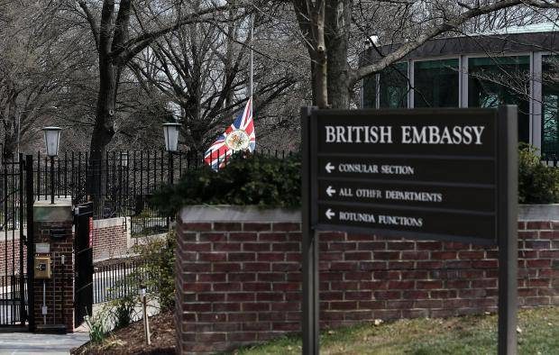 Click to enlarge British embassy Washington