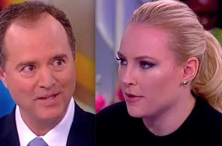 Click to enlarge Meghan McCain Adam Schiff