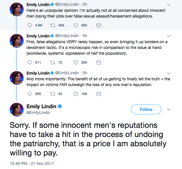 Click to enlarge Emily Lindin tweet