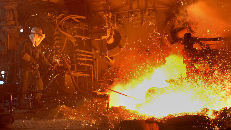 Chinese steel mill