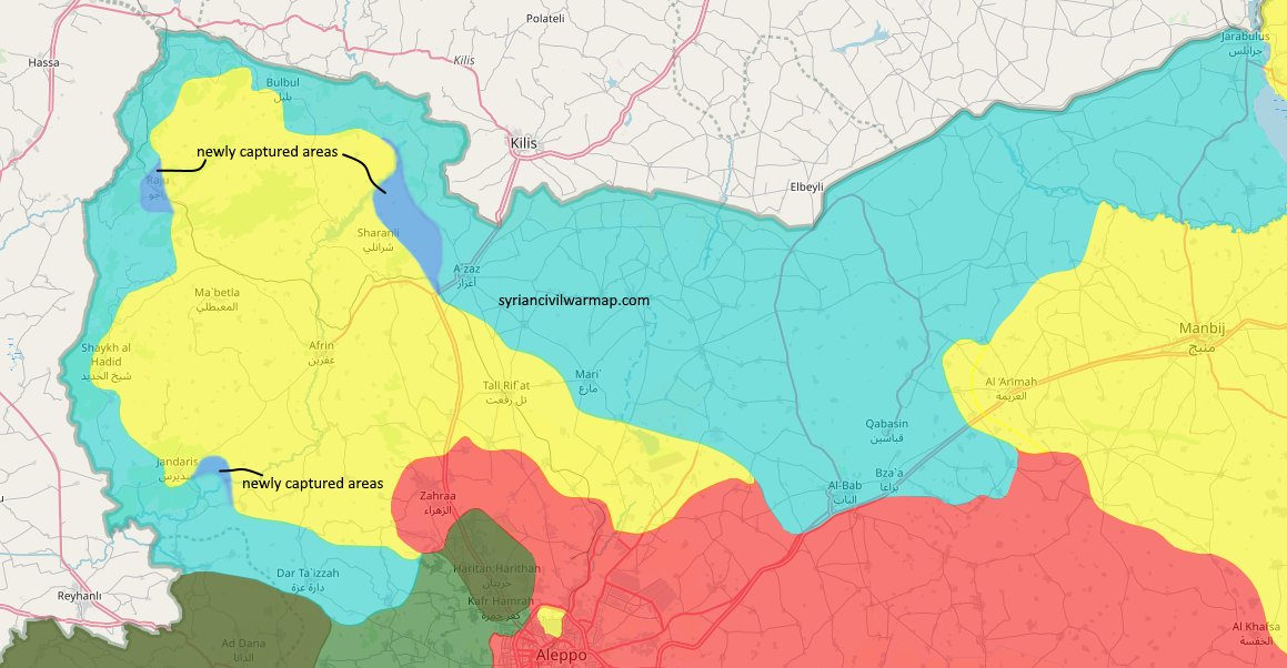 Click to enlarge afrin map march