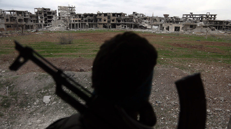 Syrian anti-government fighter