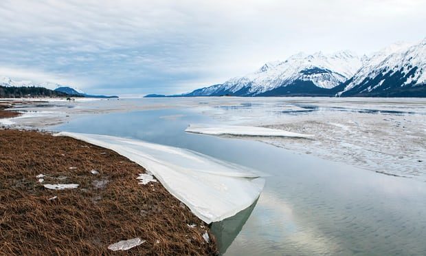 meling ice Alaska