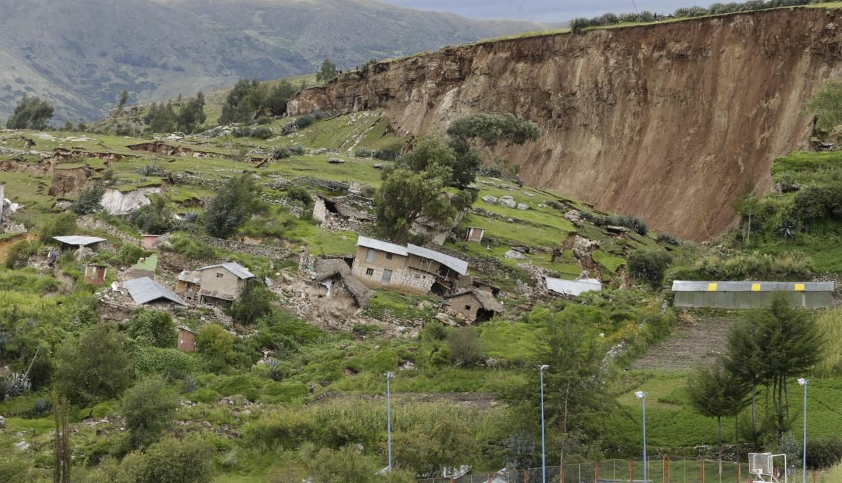 peru landslide