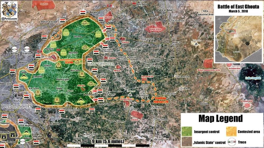 Ghouta Syria March 2018