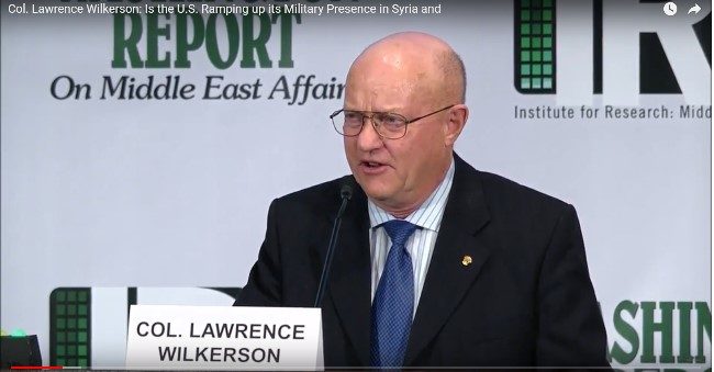 Click to enlarge Lawrence Wilkerson