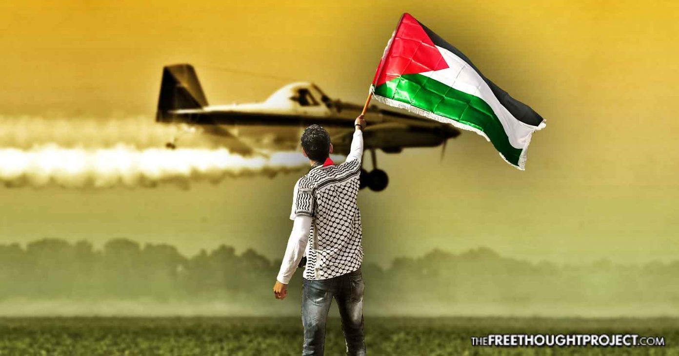 Click to enlarge israel sprays toxic herbicides palestinian farms