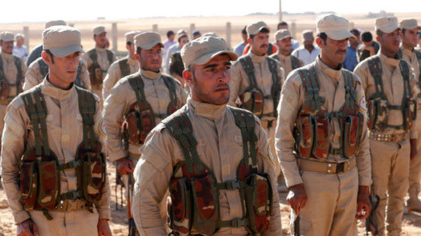 Syrian Democratic Forces (SDF) fighters