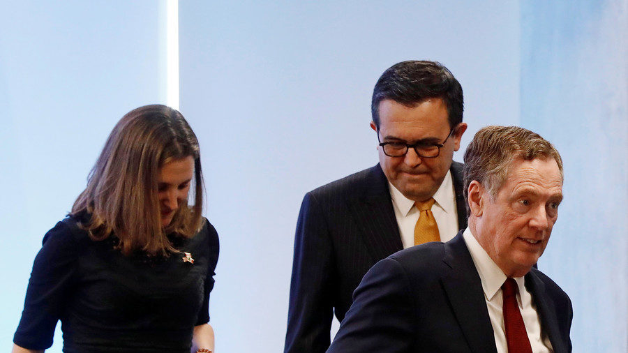 Robert Lighthizer Chrystia Freeland  Ildefonso Guajard