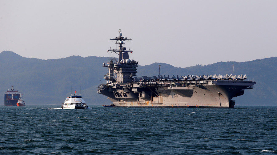 U.S. Navy aircraft carrier