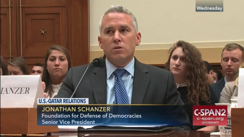 Click to enlarge Foundation for Defense of Democracies vice president Jonathan Schanzer