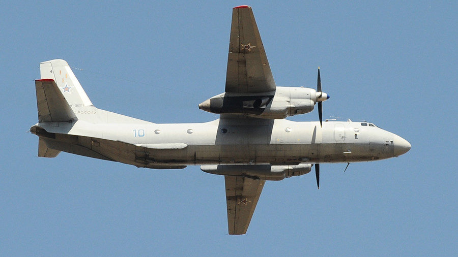 russian military transport crash lands syria