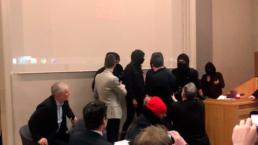 Antifa disrupts Sargon of Akkad speech kings college london