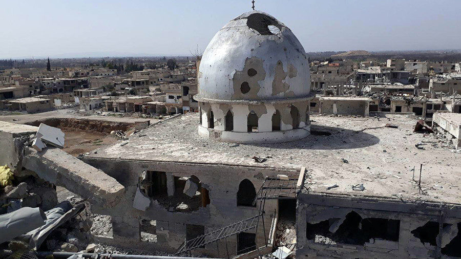 Click to enlarge east ghouta syria destruction