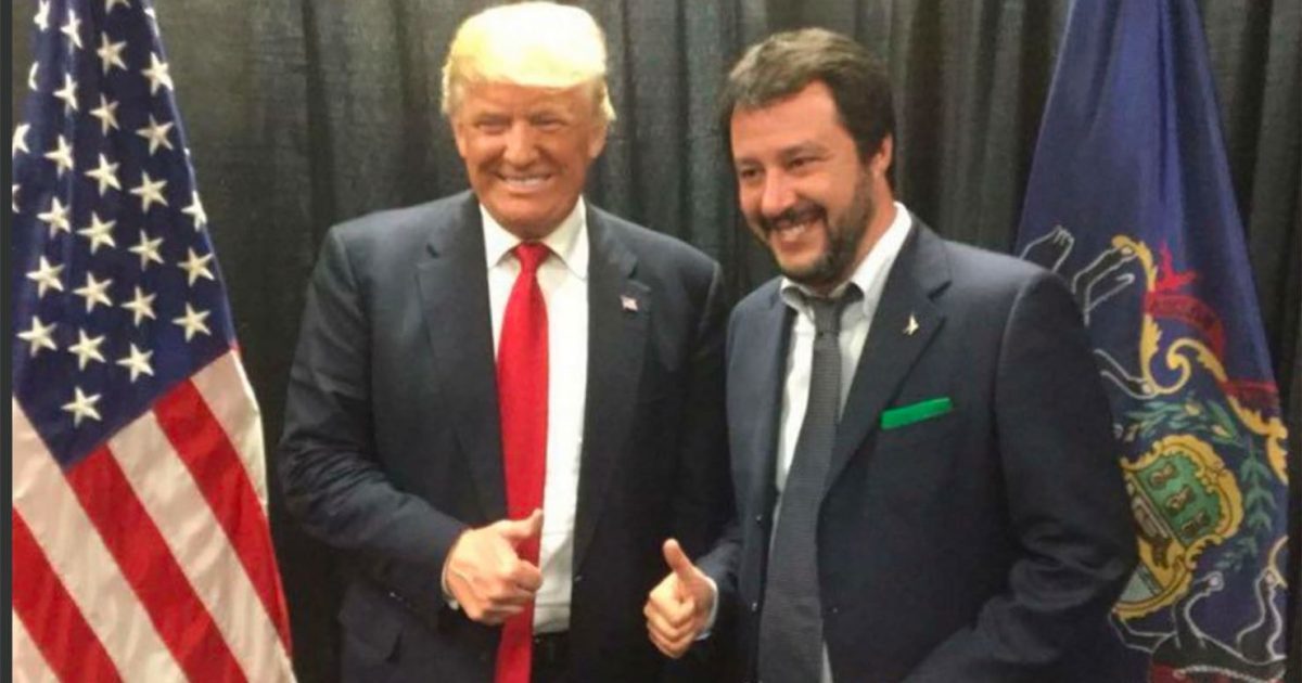 Click to enlarge trump matteo salvini
