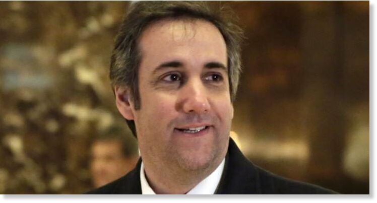 Click to enlarge Trump lawyer Michael Cohen'