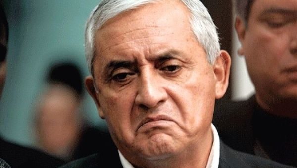 Former Guatemalan President Otto Perez Molina