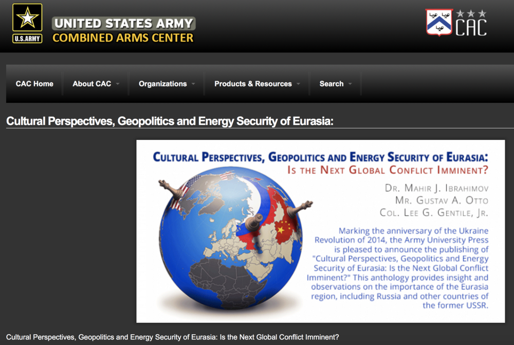 Click to enlarge Army study Russia pipeline