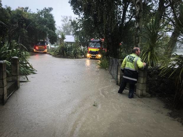 Click to enlarge A number of Eskdale properties are understood to be inundated with surface flooding.