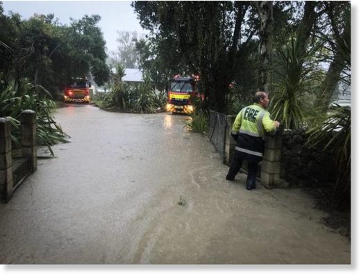 A number of Eskdale properties are understood to be inundated with surface flooding.
