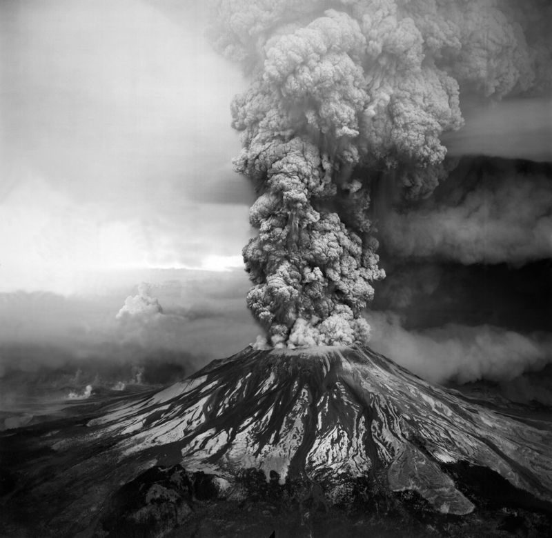 The eruption of Mount St Helens in 1980 caused the deaths of 57 people
