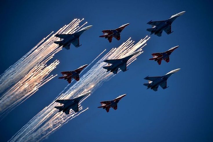 russian jets air show