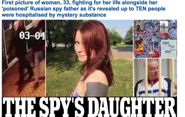 Click to enlarge Daily Mail Russian spy
