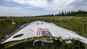 Malaysia Airlines flight MH17 wreckage
