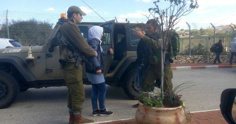 Pastestinian girl kidnapped