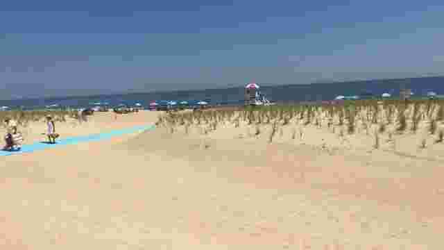 High levels of fecal bacteria on Texas beaches