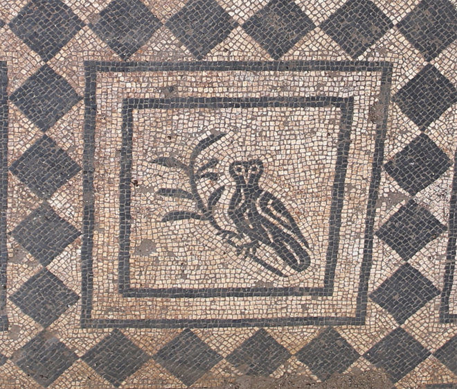 Click to enlarge Non-geometric mosiac
