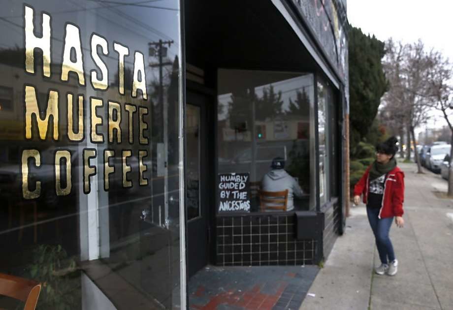 Hasta Muerte Coffee shop in Oakland, CA