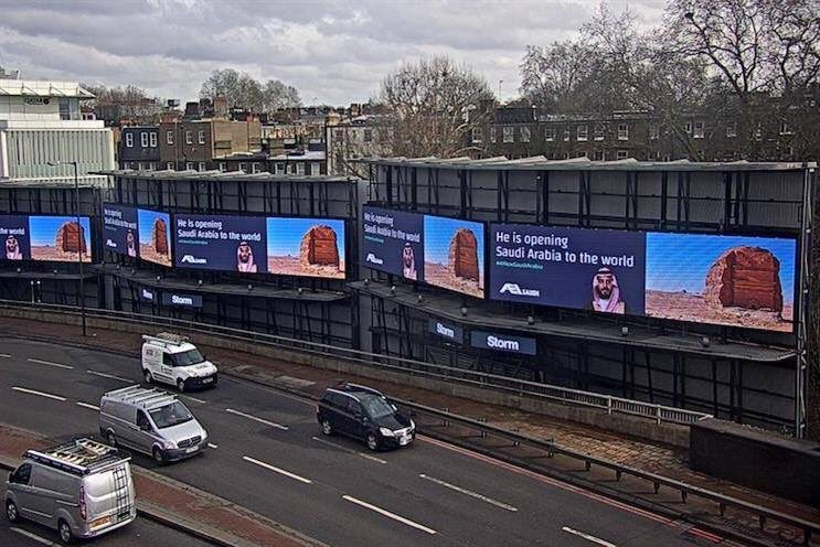 Click to enlarge saudi uk visit advertising