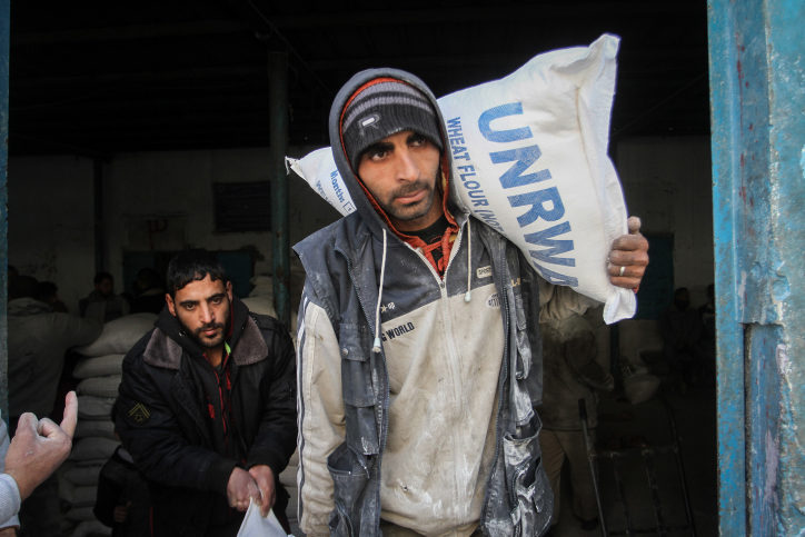 UNRWA Gaza Palesstine aid